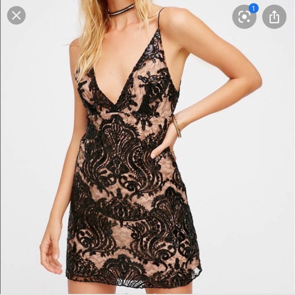 Free People Night Shimmer dress